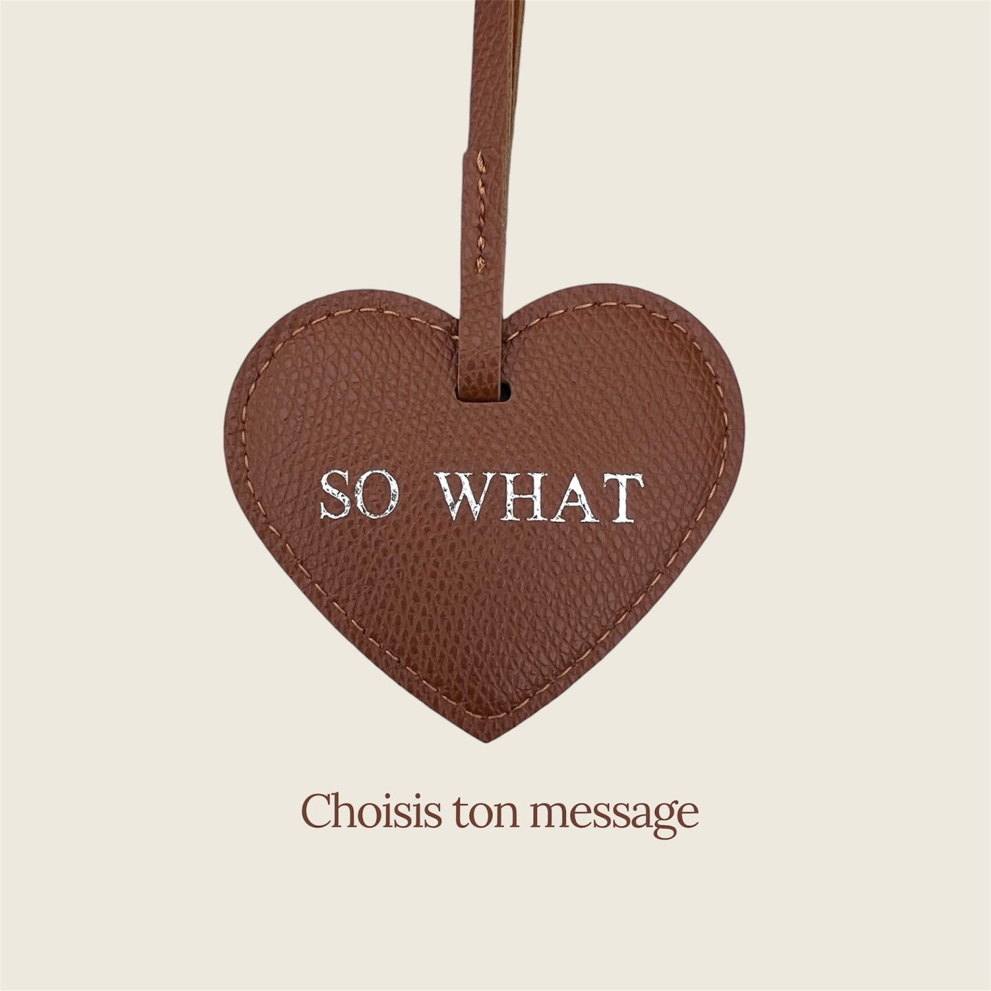 Charm coeur personnalisé