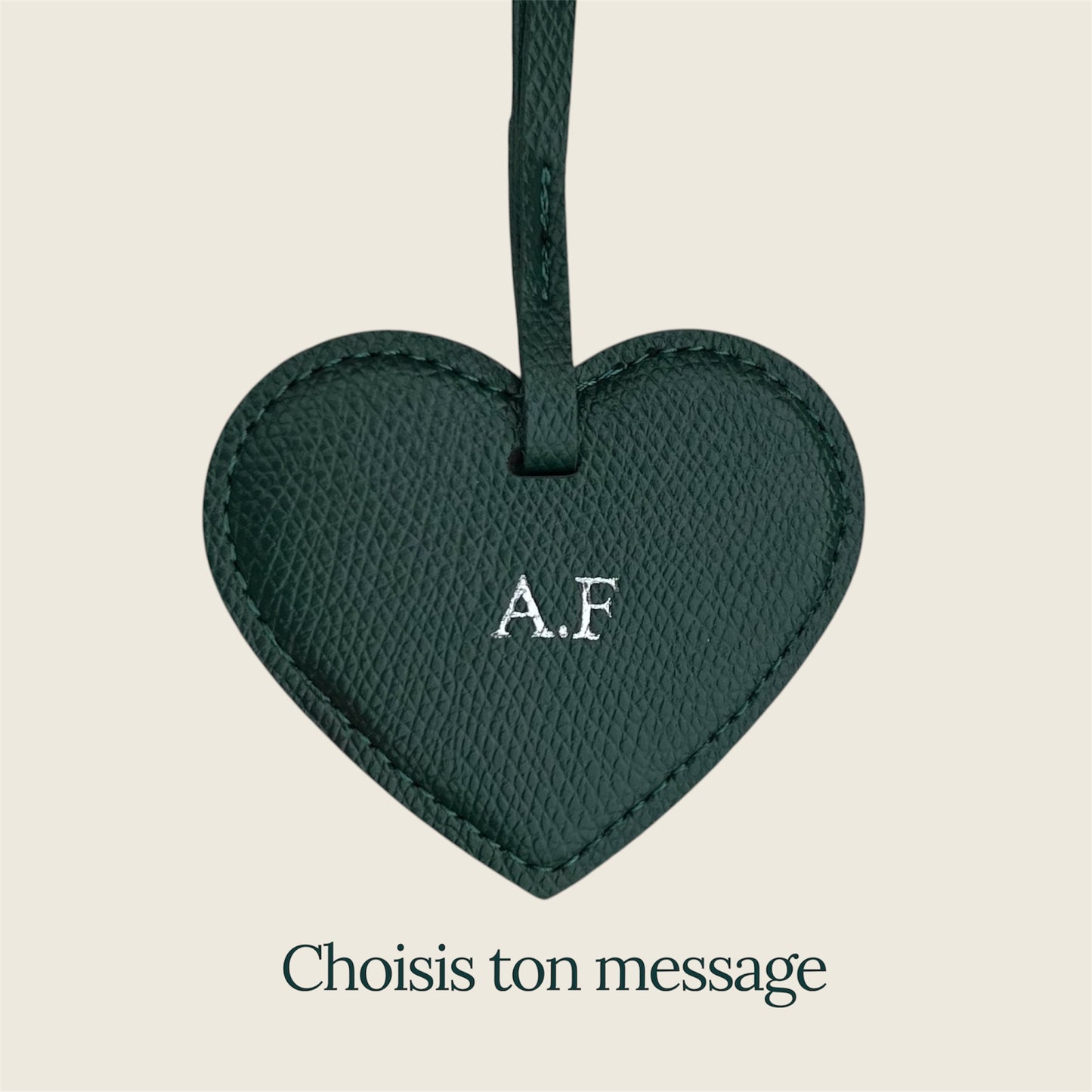 Charm coeur personnalisé