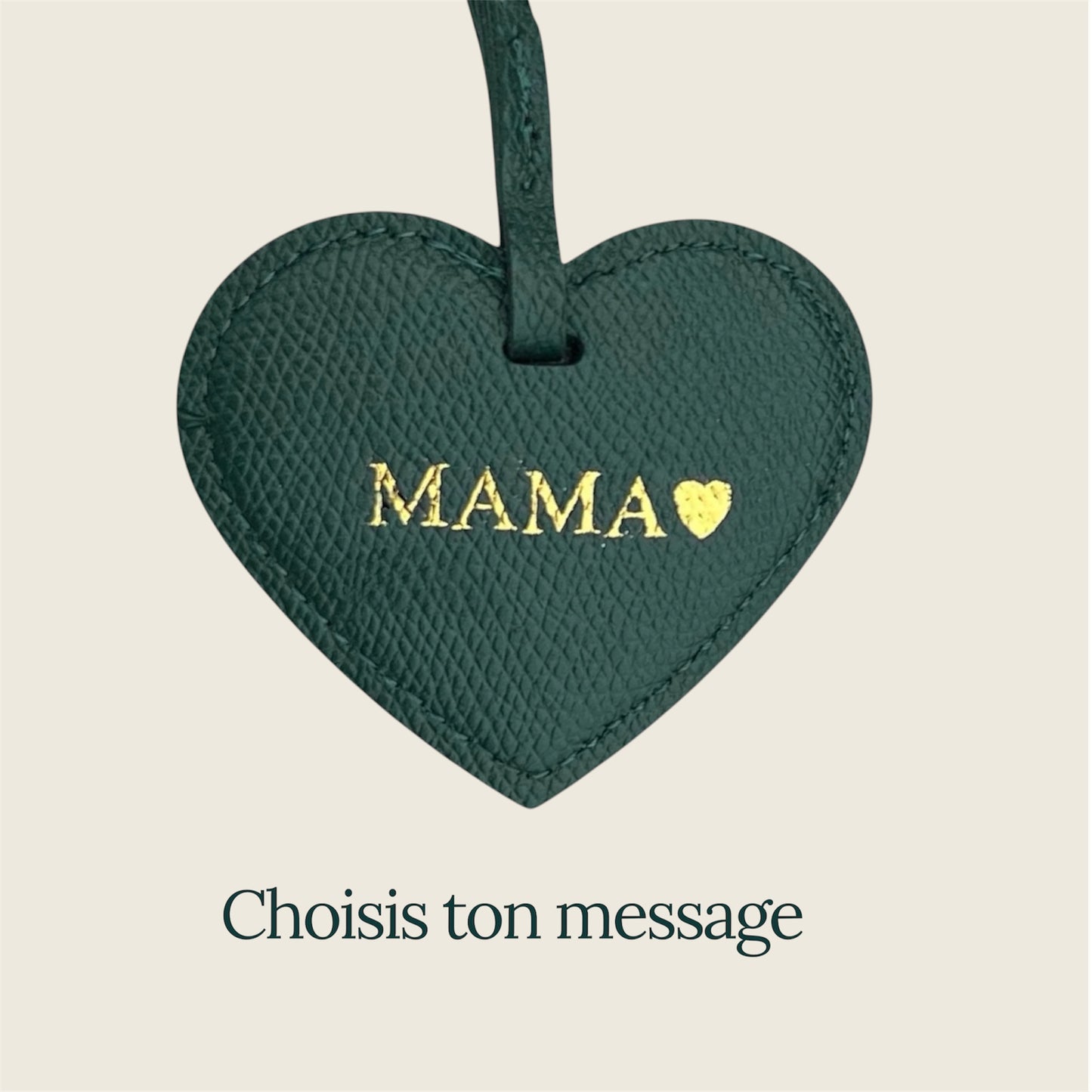 Charm coeur personnalisé