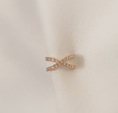 Bague d’oreille Cross