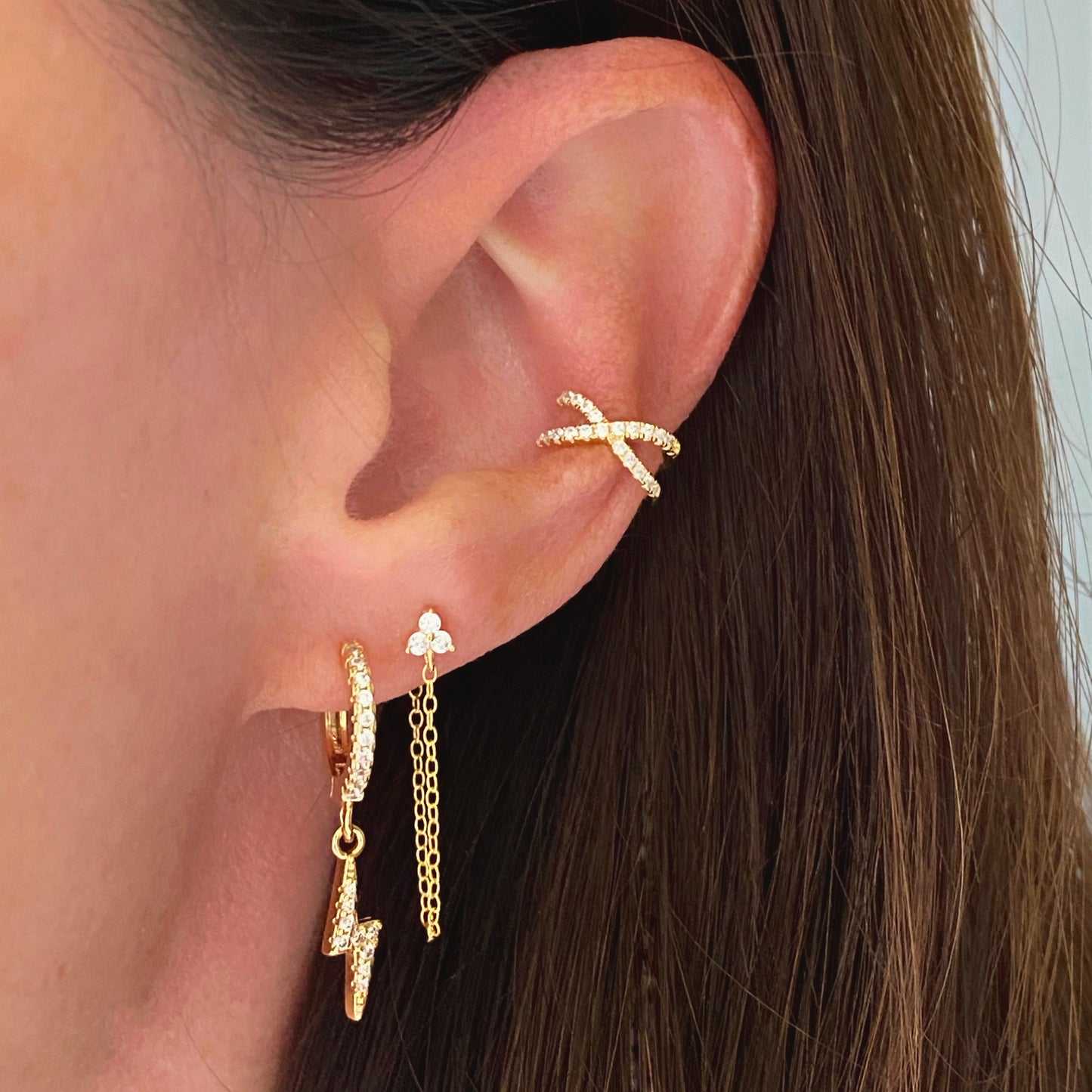Bague d’oreille Cross