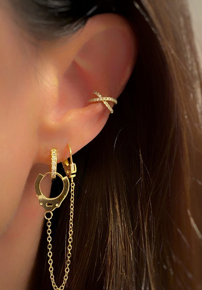 Bague d’oreille Cross